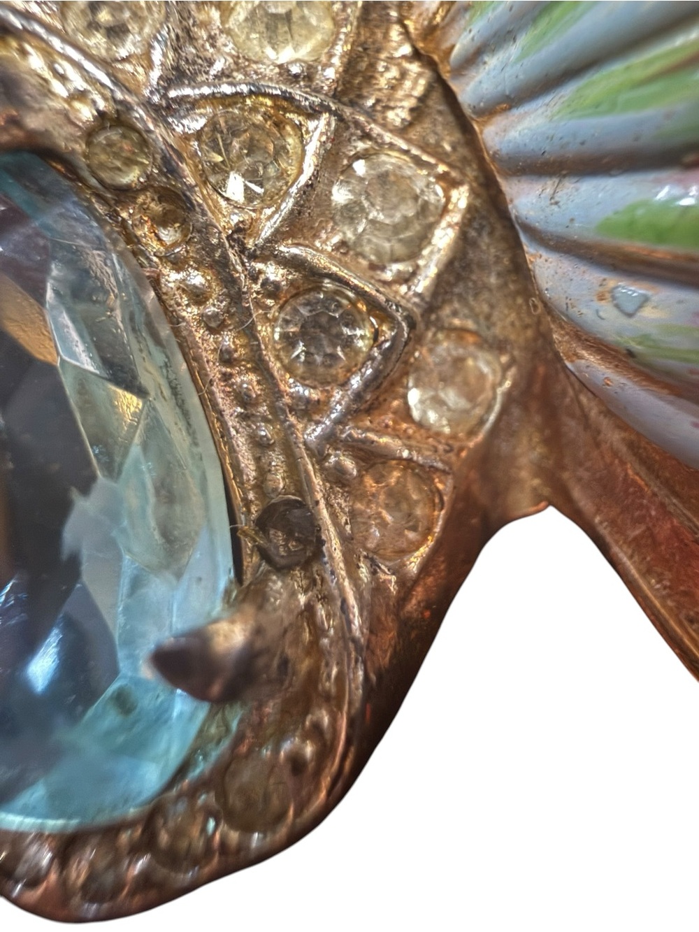 Vintage 1944 Coro Craft Sterling Rock Fish Brooch – Adolph Katz Signed Figural - Picture 9 of 14